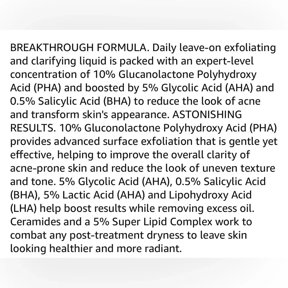 Peter Thomas Roth Pro‎ Strength 10% PHA Exfoliating Clarifying